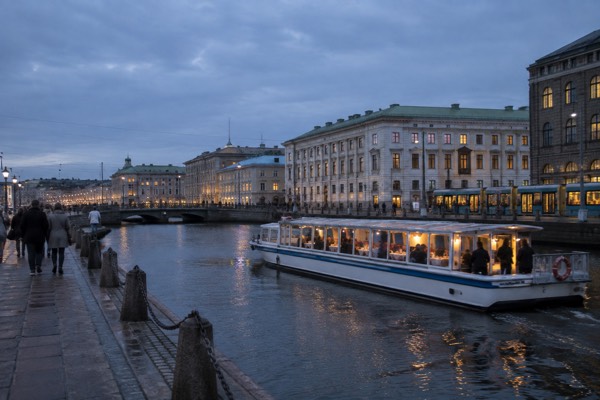 Shrimp Salmon Cruise, Live Music, Gothenburg